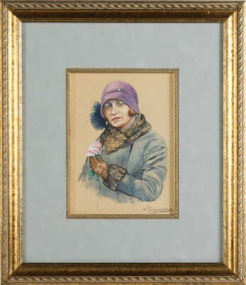 Кишиневский Соломон Яковлевич. Портрет Дамы